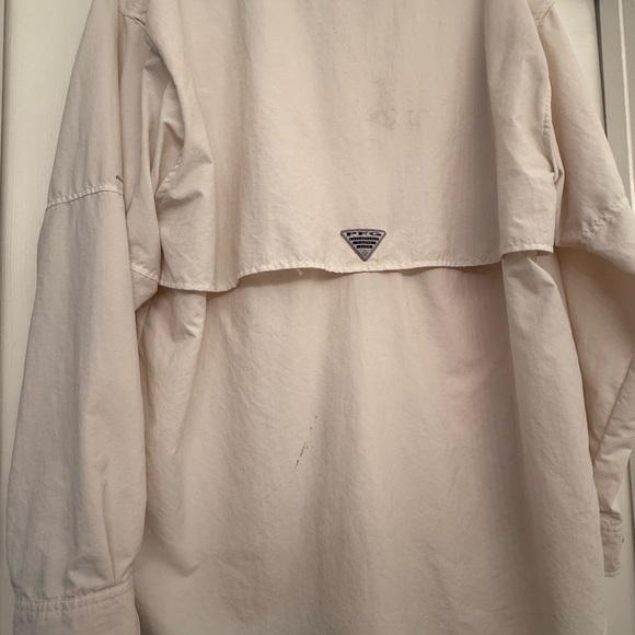 Columbia Cream Button-Up Shirt - Picture 8 of 8